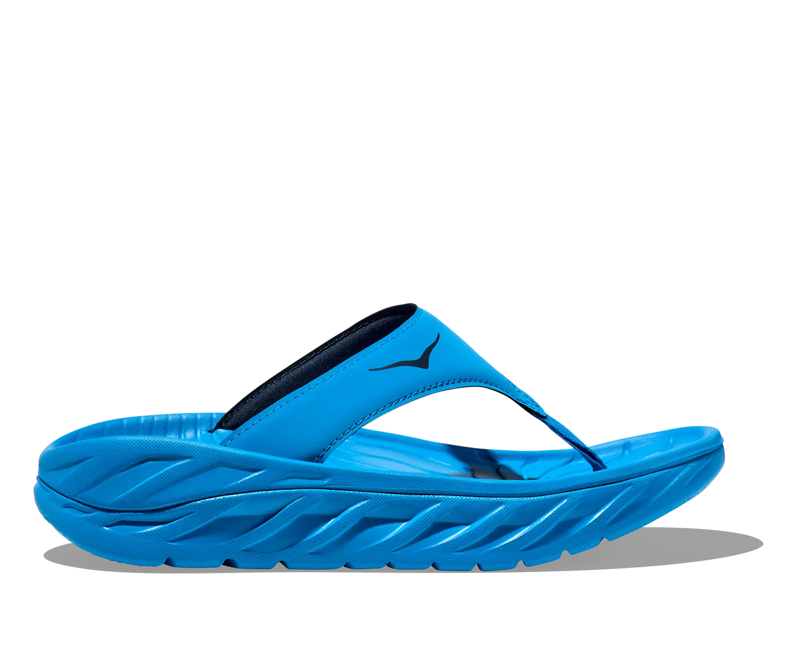 HOKA Women's ORA RECOVERY FLIP DIVA BLUE / OUTER SPACE
