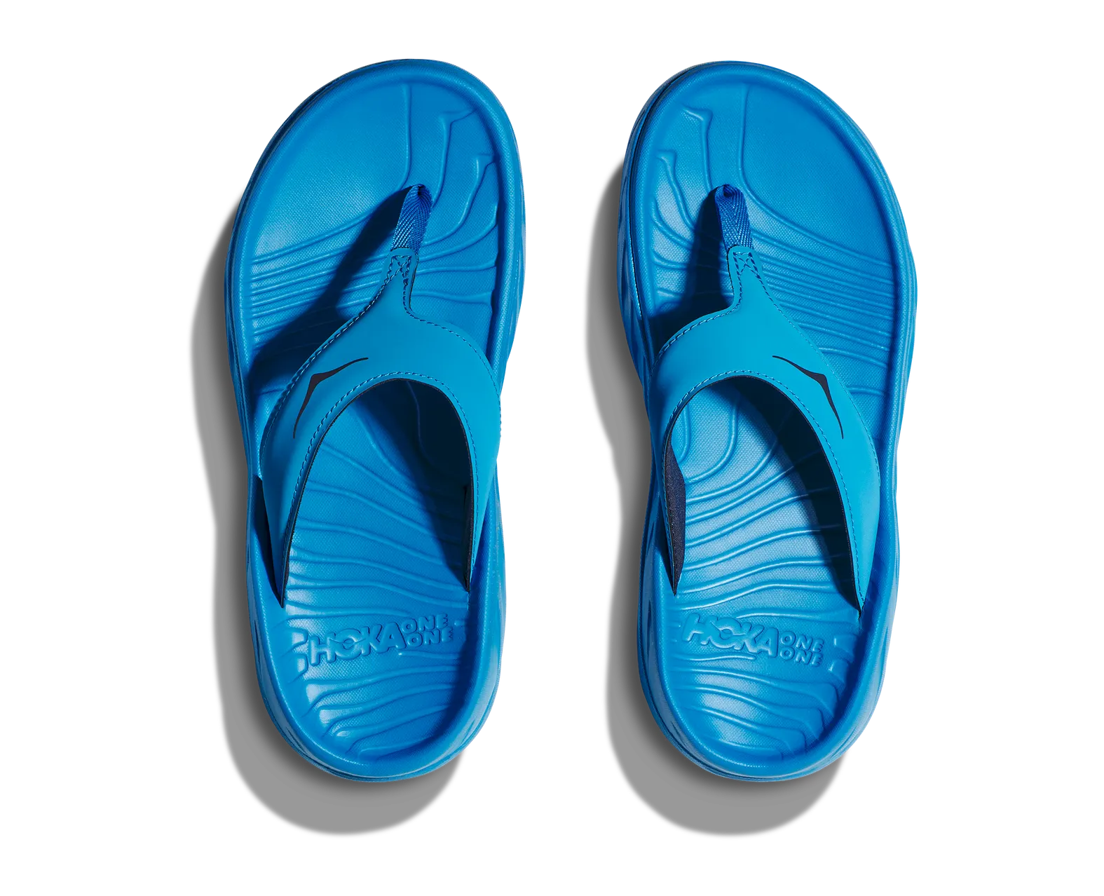 HOKA Women's ORA RECOVERY FLIP DIVA BLUE / OUTER SPACE