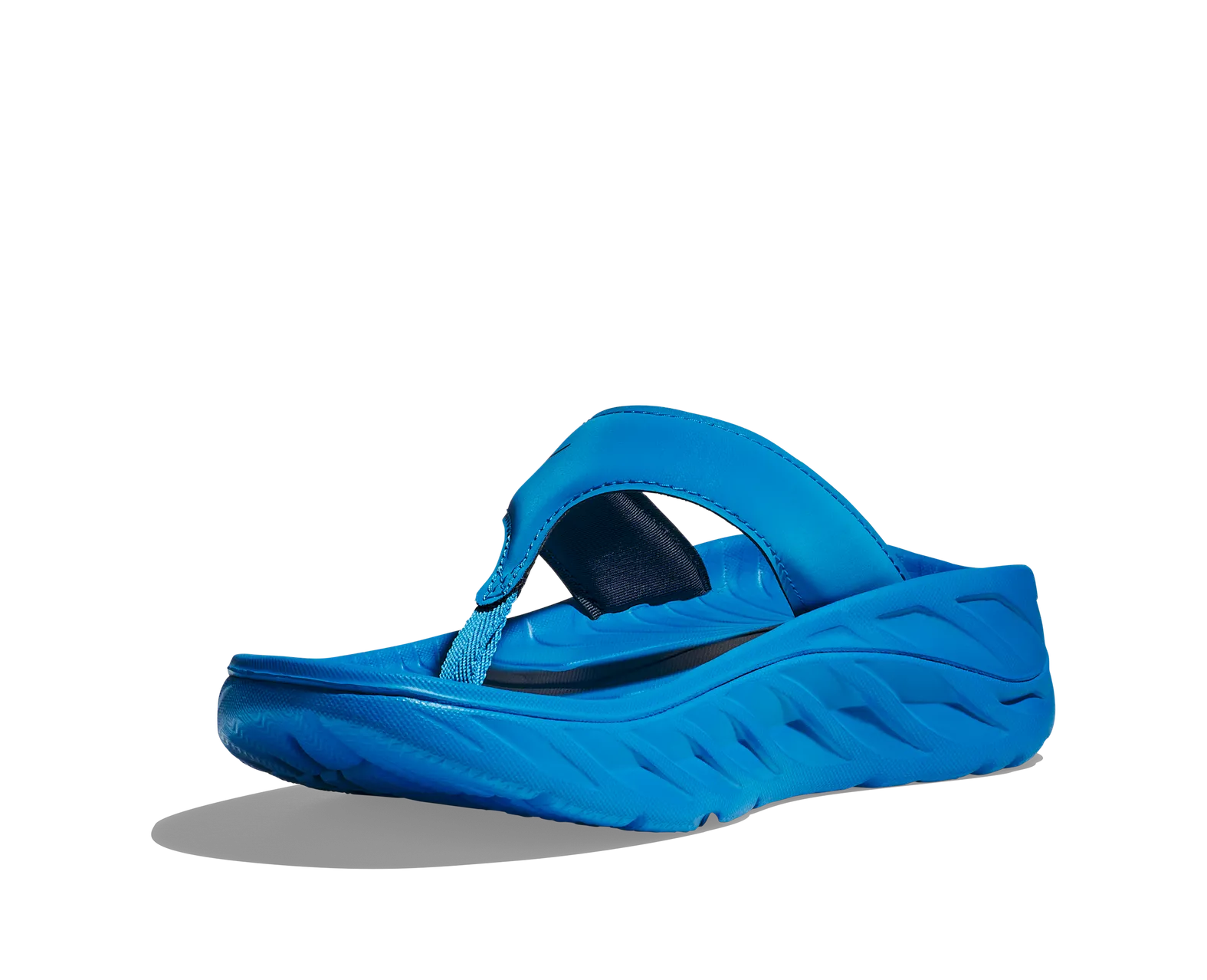 HOKA Women's ORA RECOVERY FLIP DIVA BLUE / OUTER SPACE