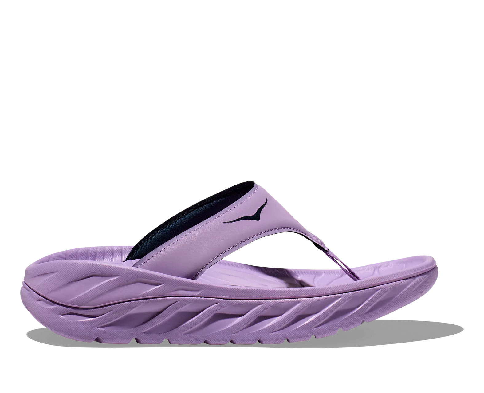 himemama　0724 Hoka WOMEN'S ORA RECOVERY FLIP VIOLET
