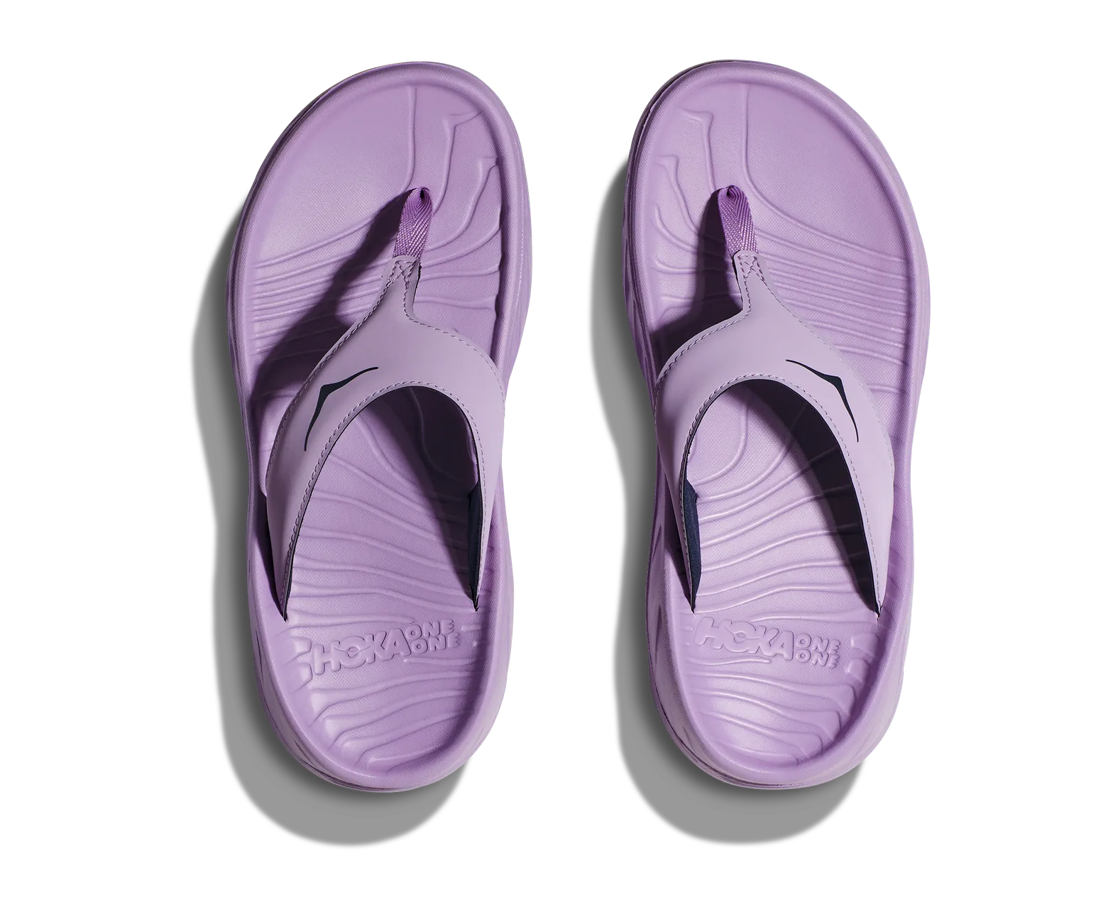 HOKA Women's ORA RECOVERY FLIP VIOLET BLOOM / OUTERSPACE