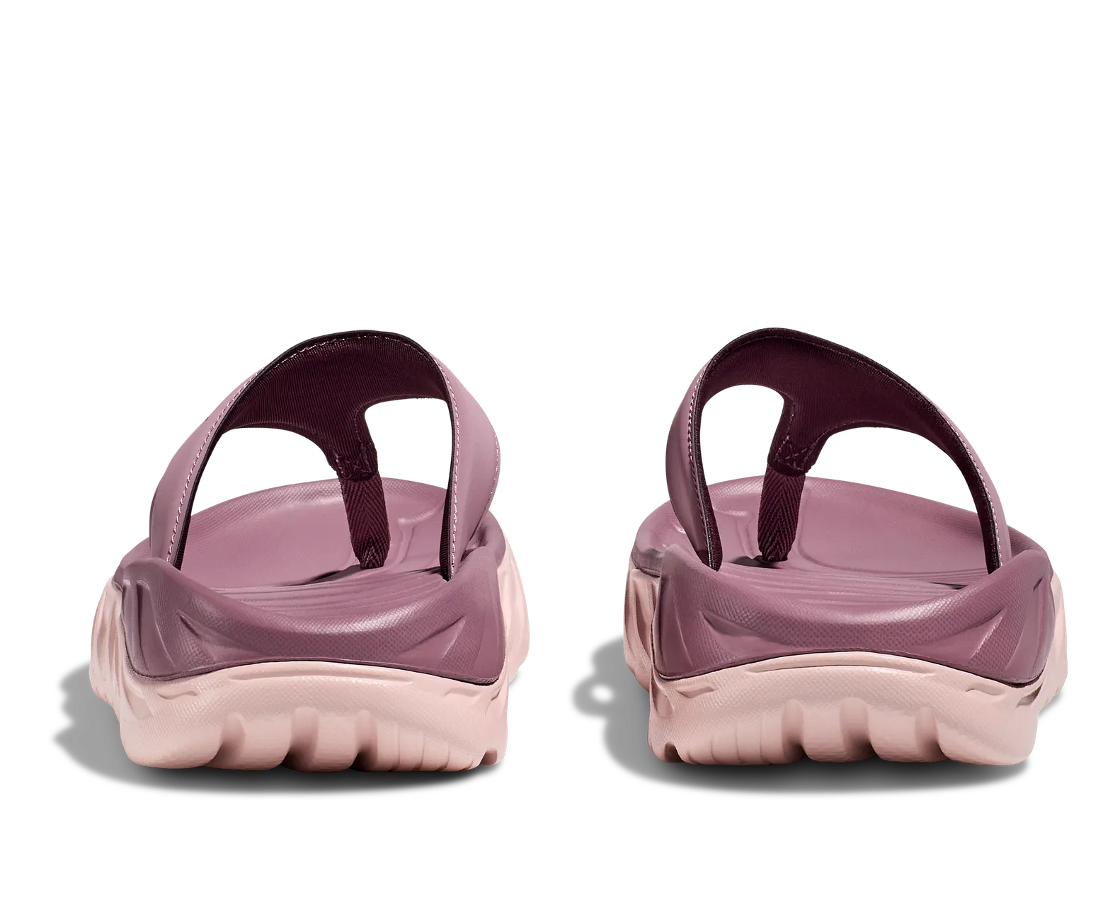Hoka Women's ORA RECOVERY FLIP Peach/Purple