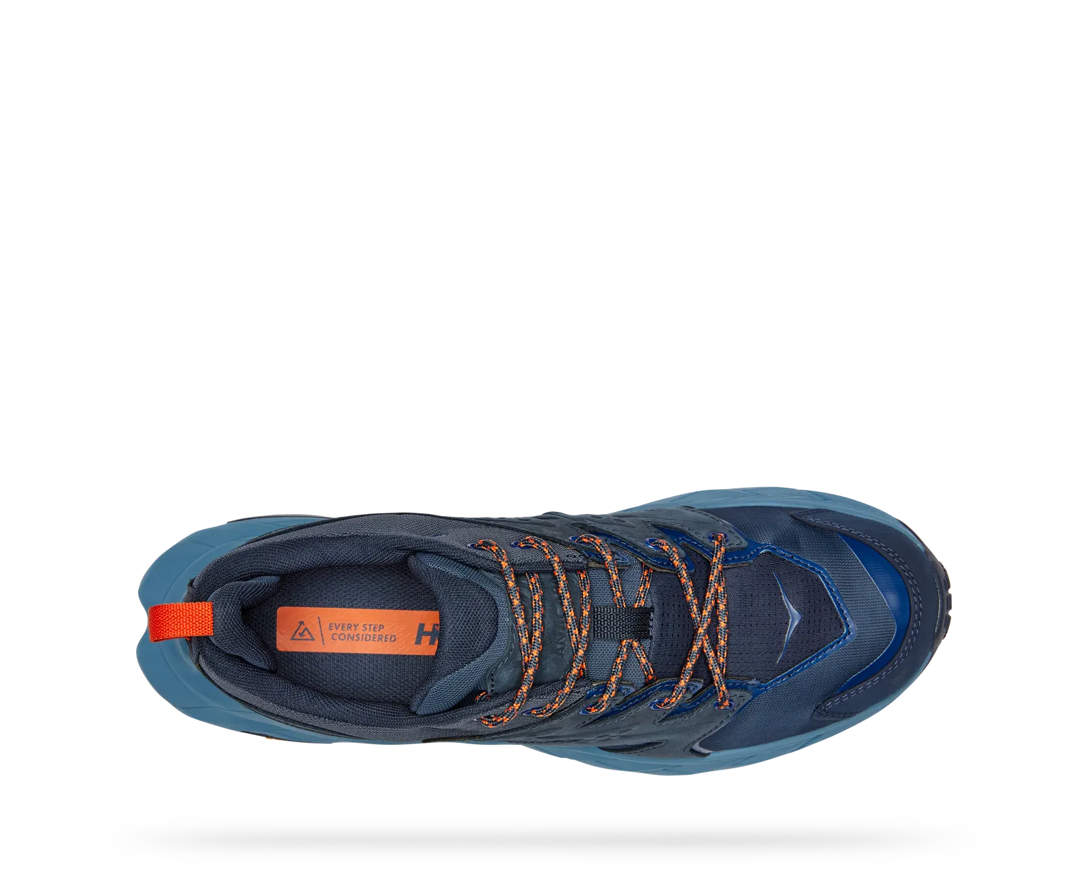 Hoka Men\'s Blue Trail Boots with Orange Accents anacapa. HOKA Anacapa Mid GTX - Walking boots Men main image 2