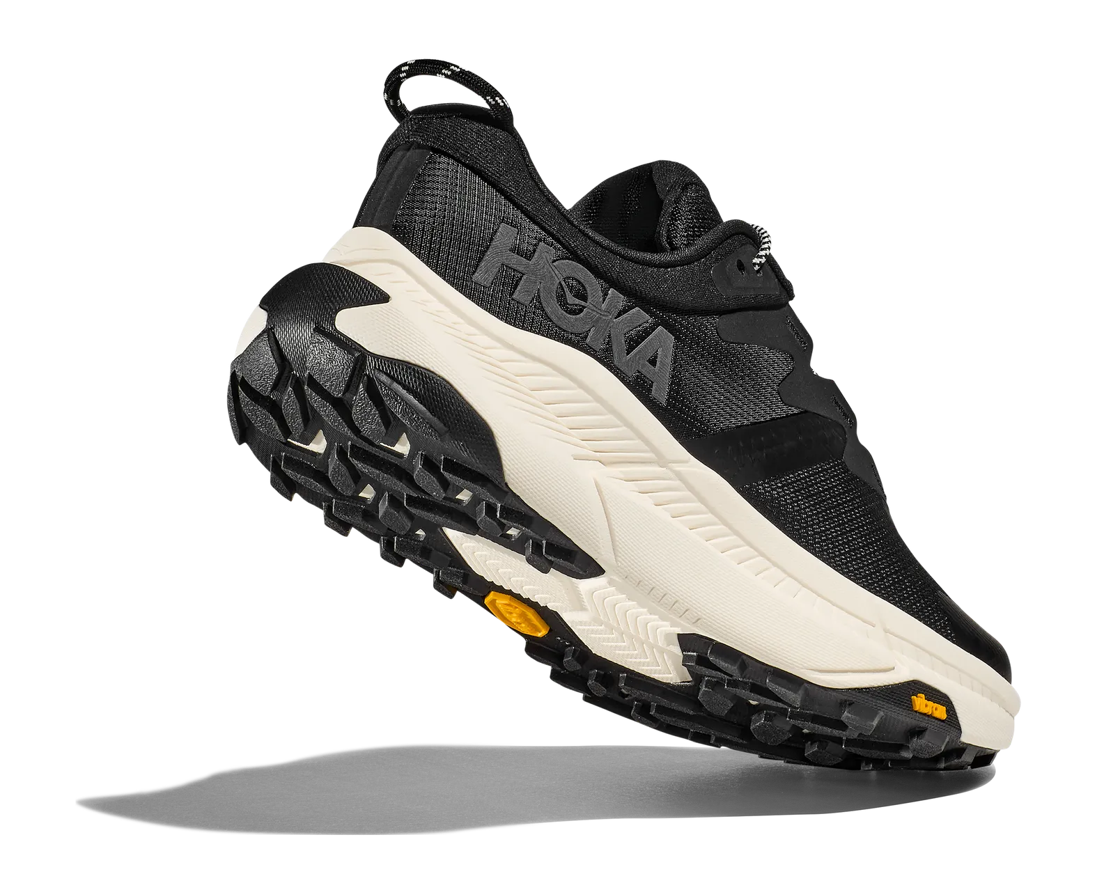 HOKA Men's TRANSPORT BLACK/ALABASTER
