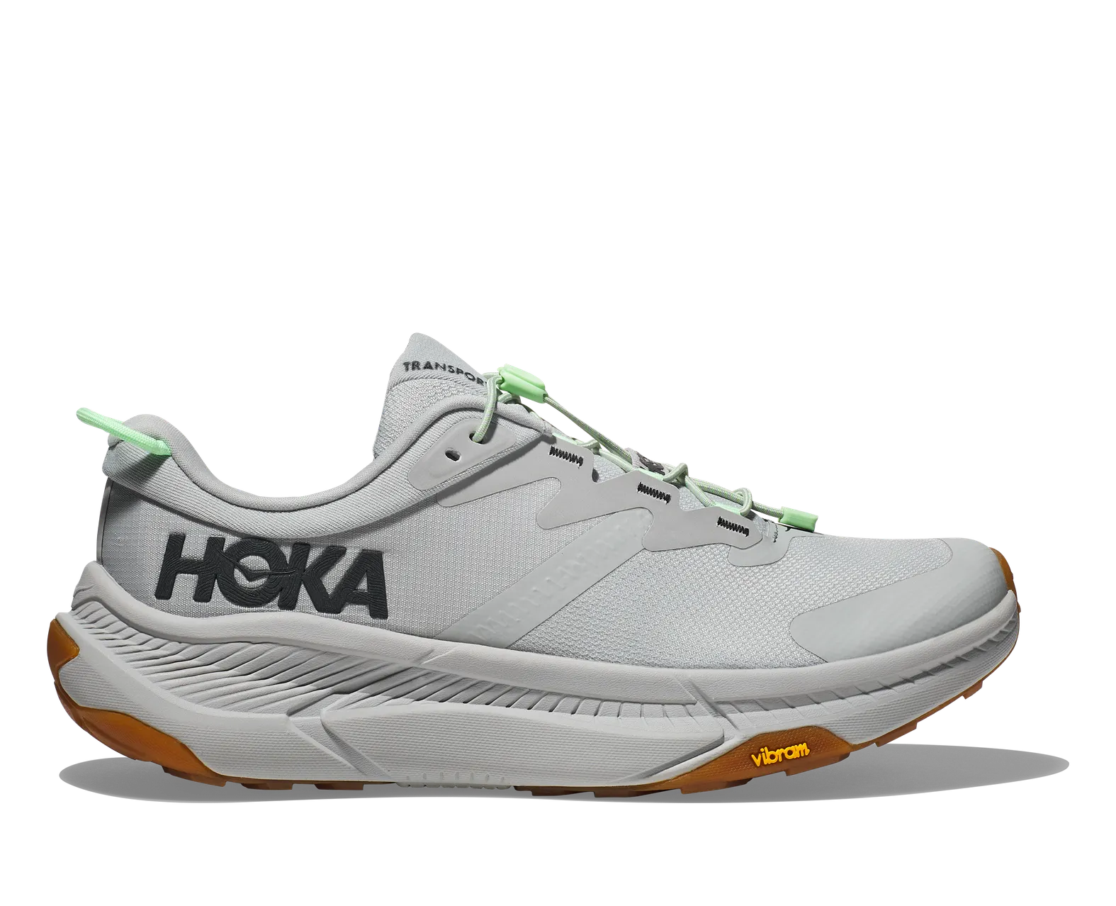 Hoka Men's TRANSPORT HARBOR MIST / LIME GLOW