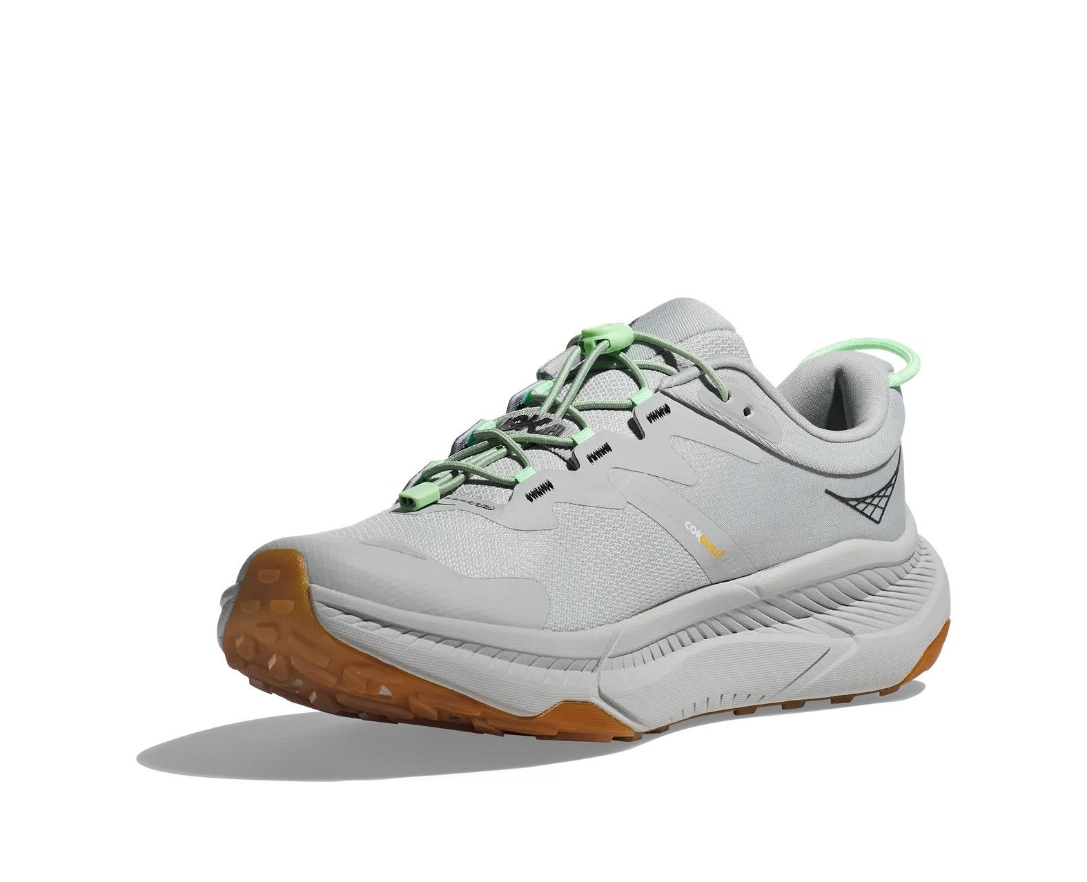 Hoka Men's Transport Harbor Mist/Lime Green