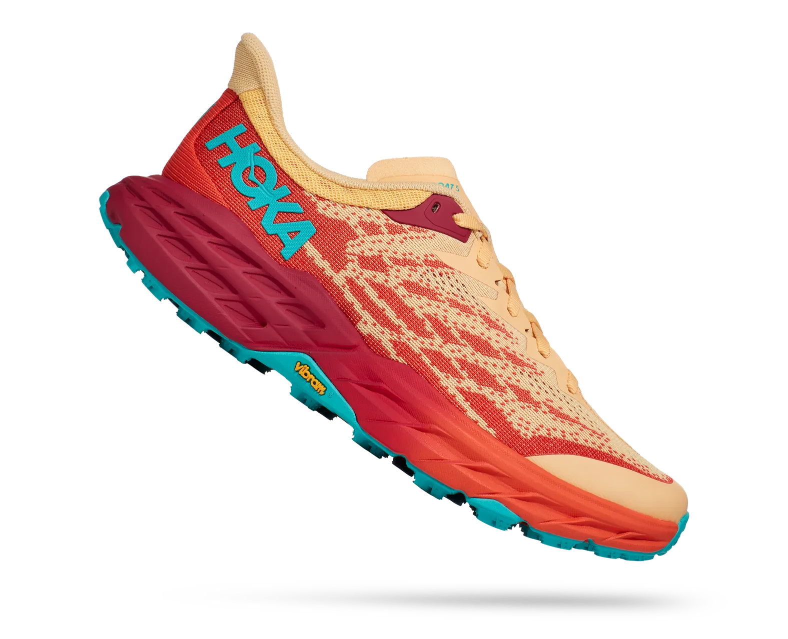 HOKA WOMEN'S SPEEDGOAT 5 IMPALA / FLAME