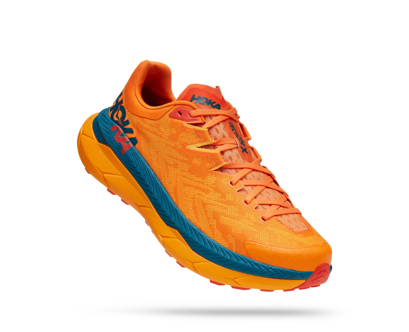 Hoka Men's TECTON X PORY PERSIMMON ORANGE/RADIANT YELLOW
