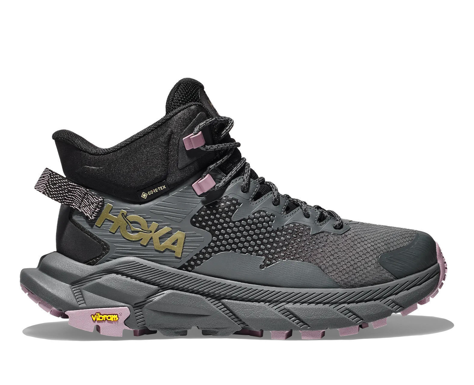 Hoka Women's TRAIL CODE GTX BLACK / CASTLEROCK