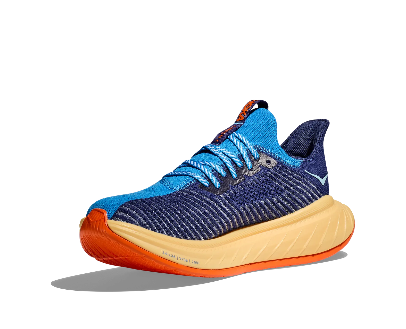 【Kartoon】CARBON AIR2 ブルー Sサイズ HOKA MEN'S CARBON X 3 COASTAL SKY / BELLWETHER BLUE