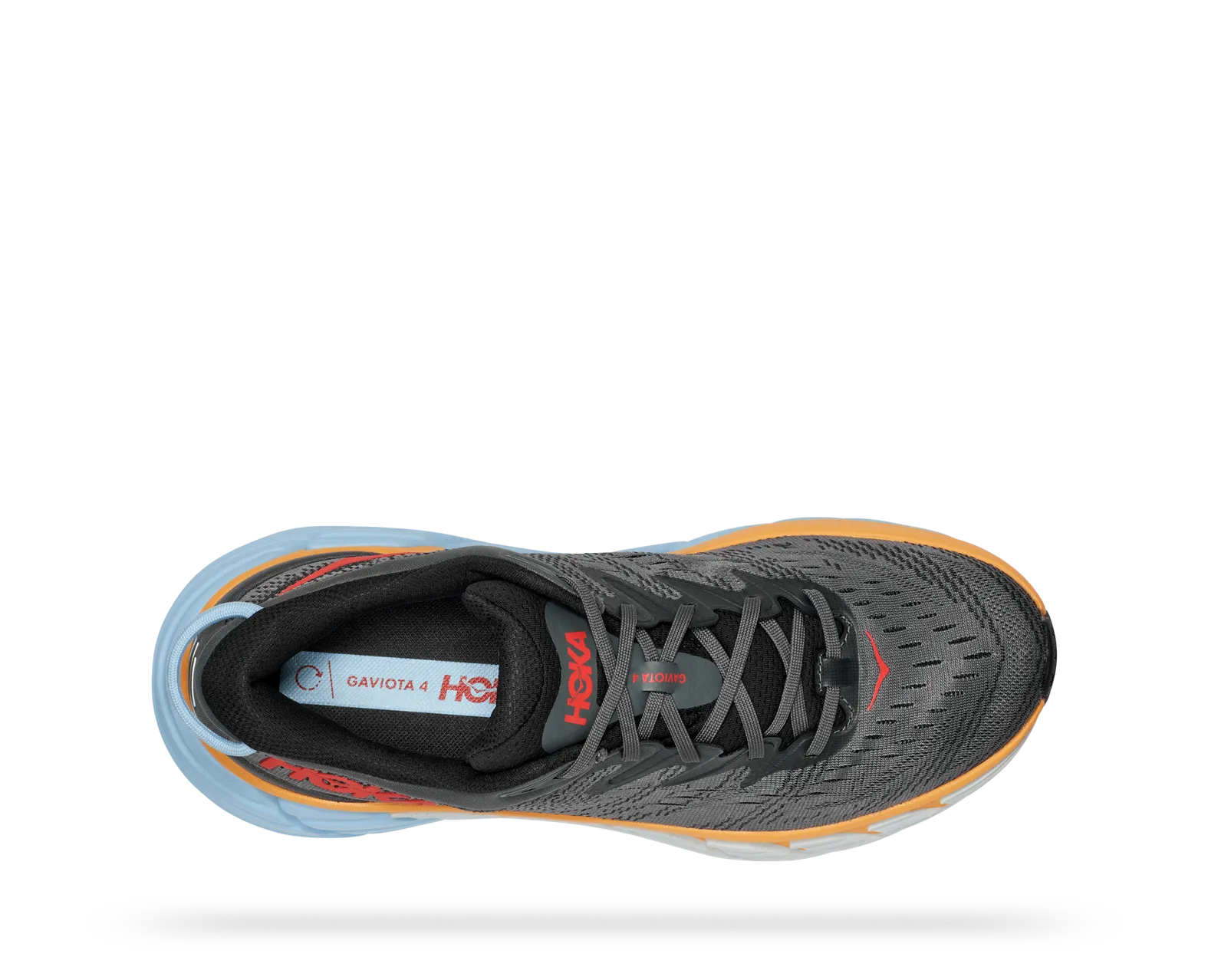 Mens Hoka One One Gaviota 4 Black Athletic Running Sneakers Shoes Size 8.5 D GUC Hoka One One HOKA Gaviota 4 Black for sale | eBay main image 3
