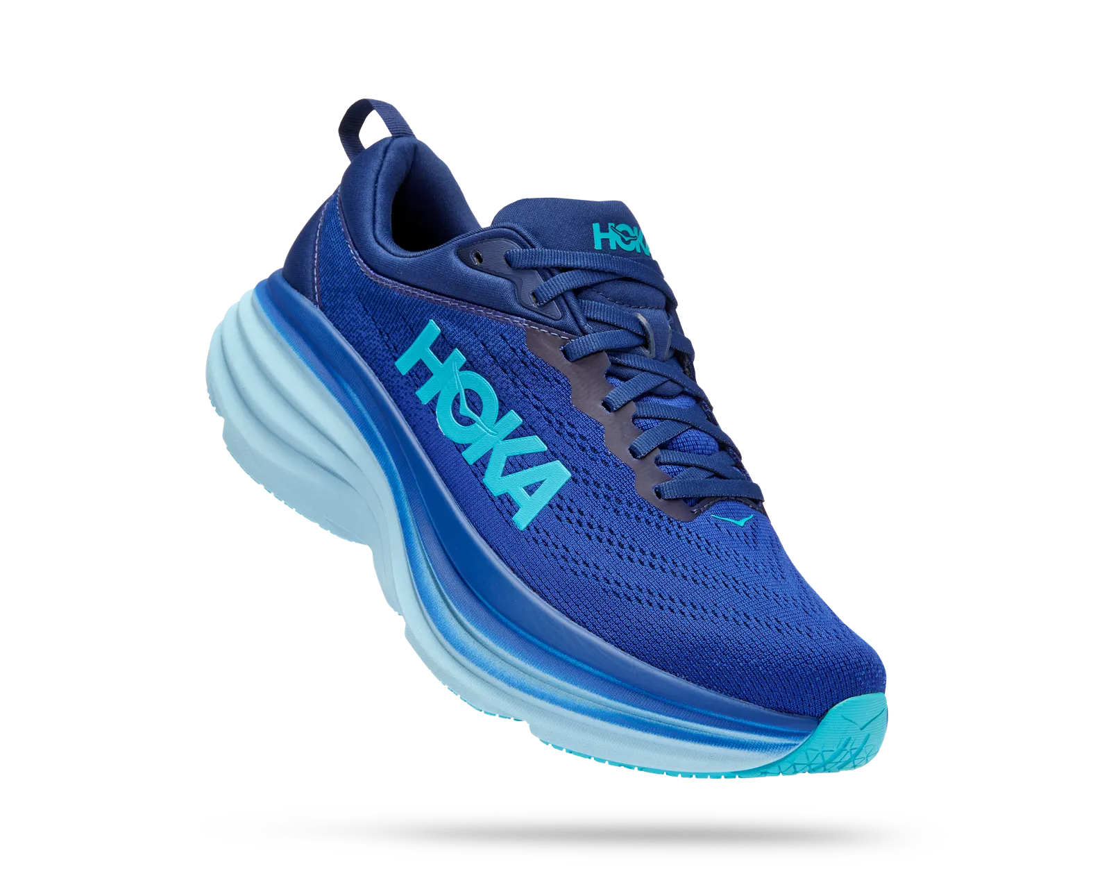 Hoka One One Bondi 8 - Mens Bellwether Blue/Bluing
