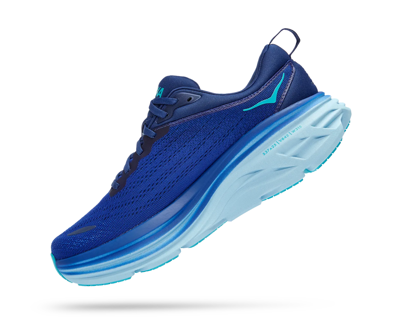HOKA MEN'S BONDI 8 BELLWETHER BLUE/BLUING