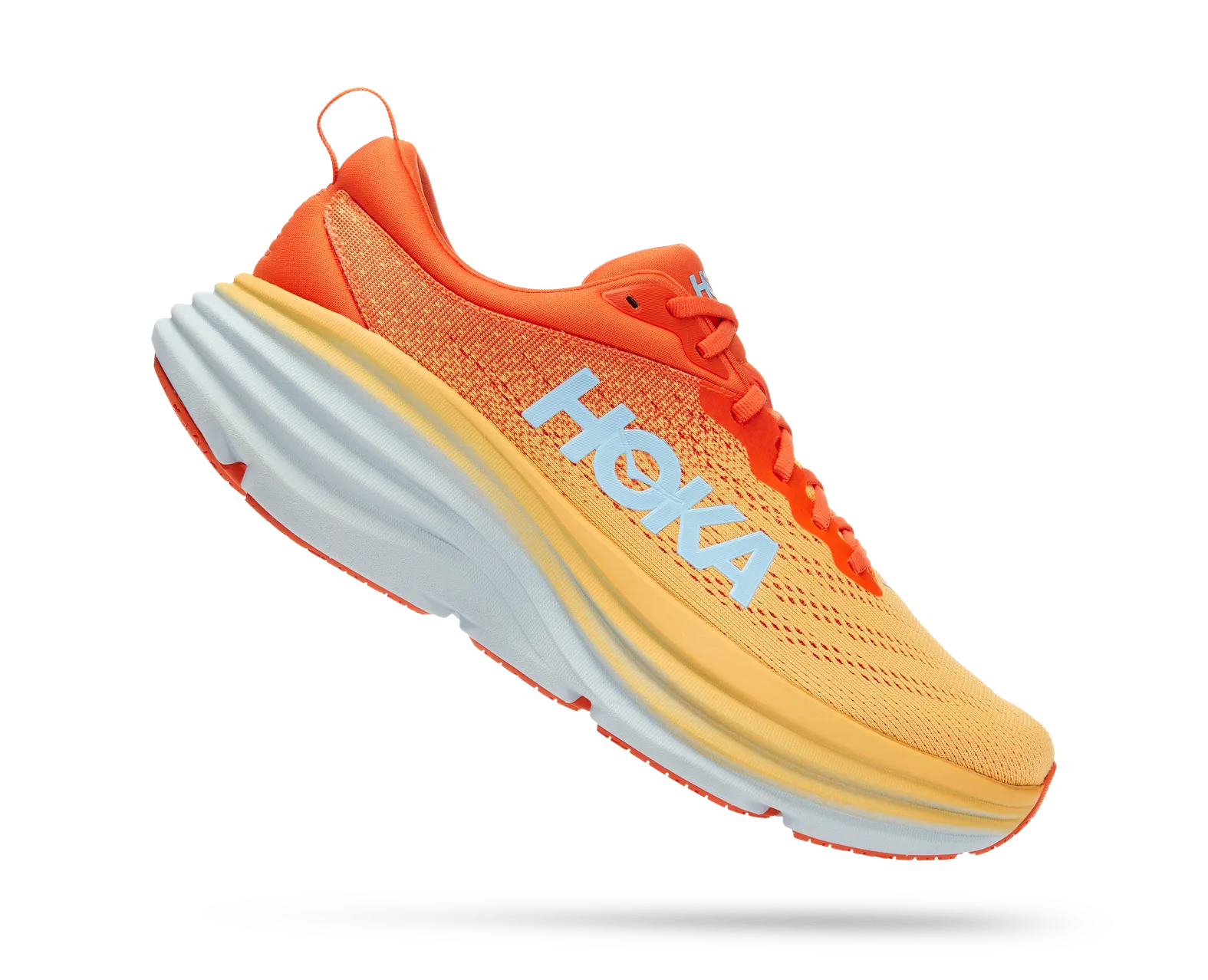 Hoka One One Bondi 8‎ Shoes Mens Size 12 D Yellow Running Athletic Jogging Hoka One One Bondi 8 Butterfly Yellow Evening | Mercari main image 4