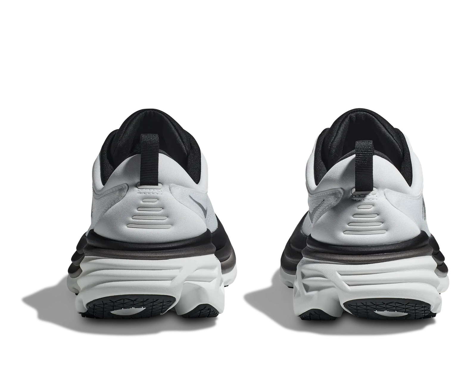 HOKA Men's Bondi 8 WHITE/BLACK