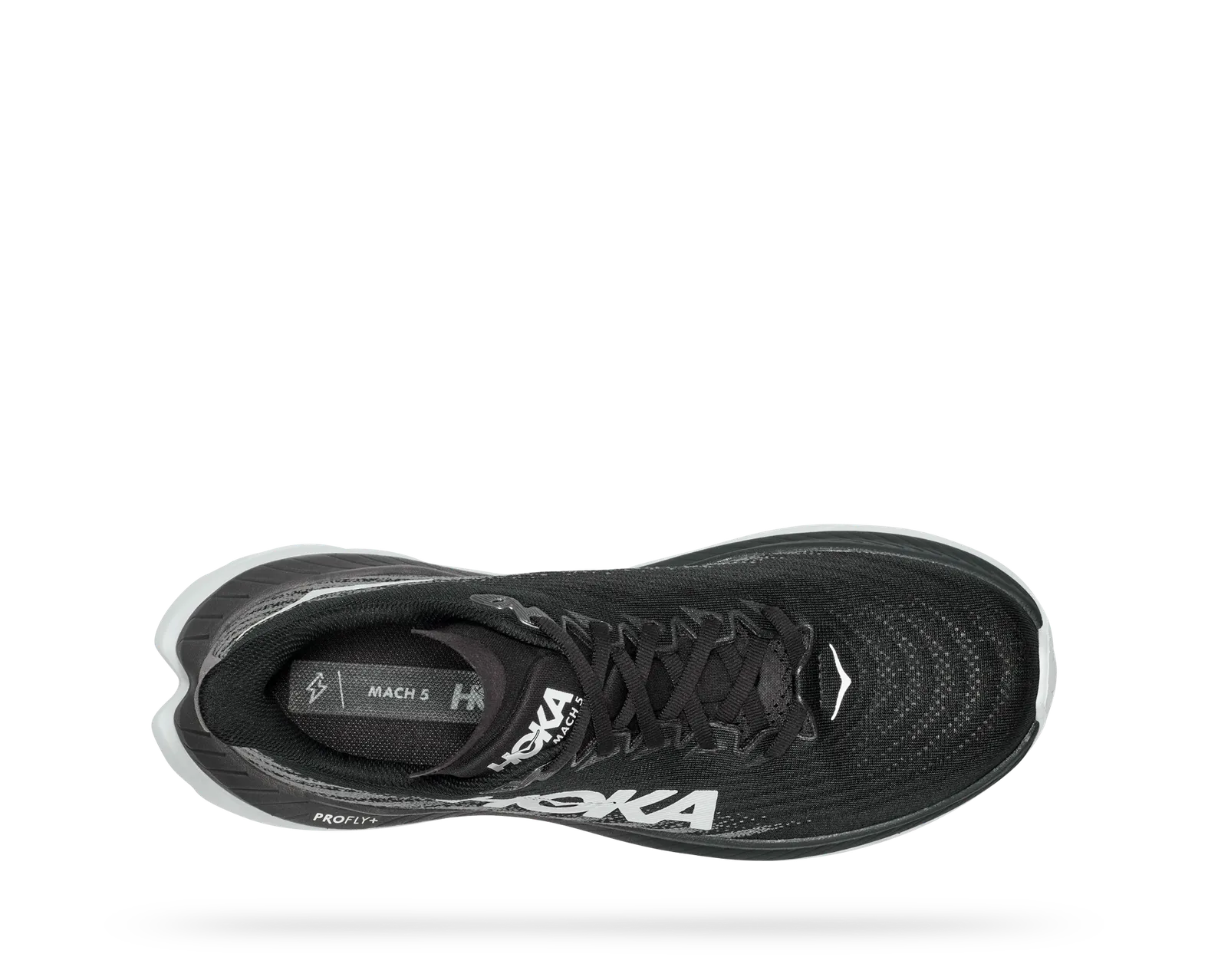 Hoka One One Mach 5 Mens 13D Black Castlerock Running Shoes 1127893 BCSTL Hoka Men main image 2