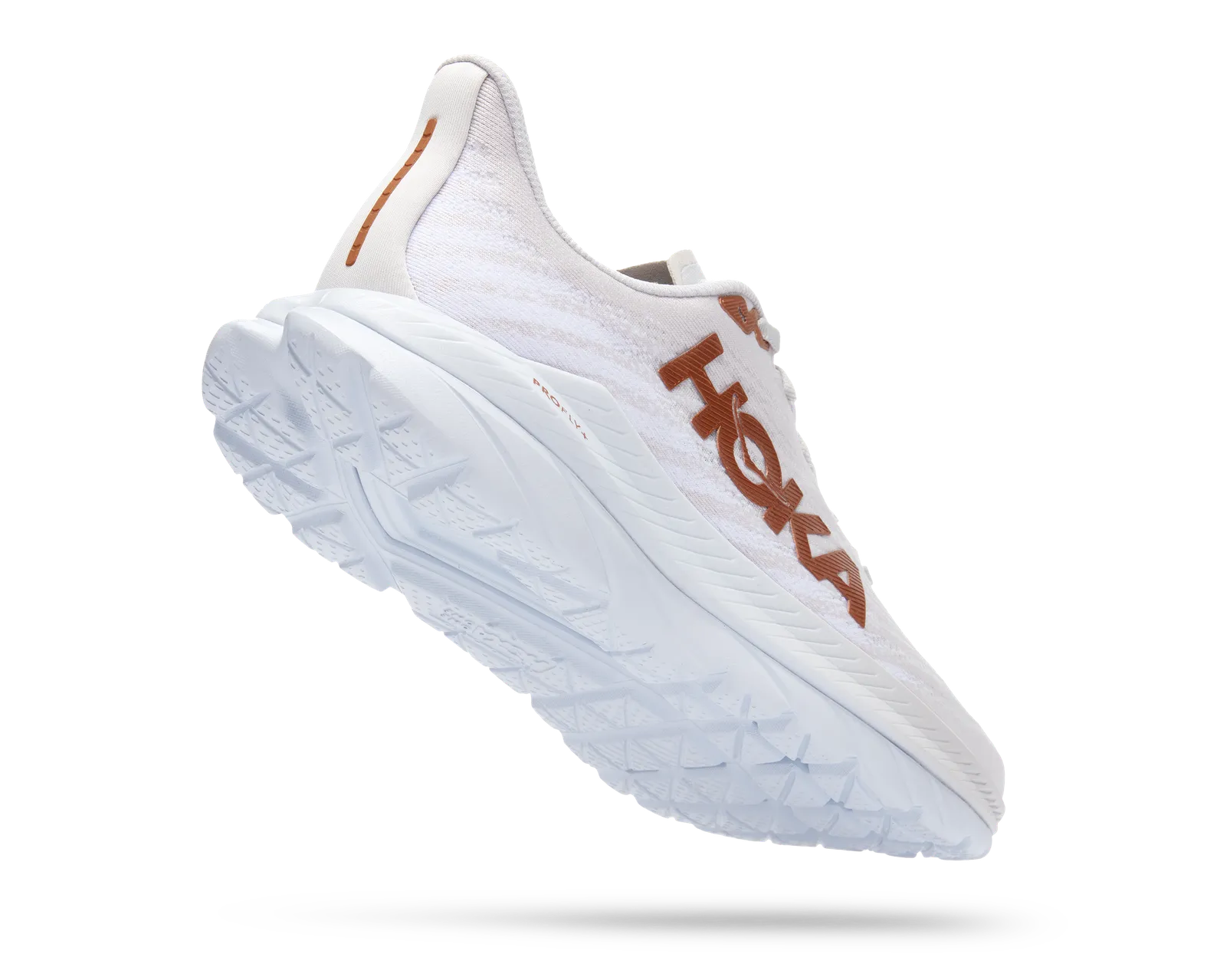 Men's HOKA Mach 5 - White/Copper - Goodmiles Running Company Men's HOKA Mach 5 - White/Copper - Goodmiles Running Company