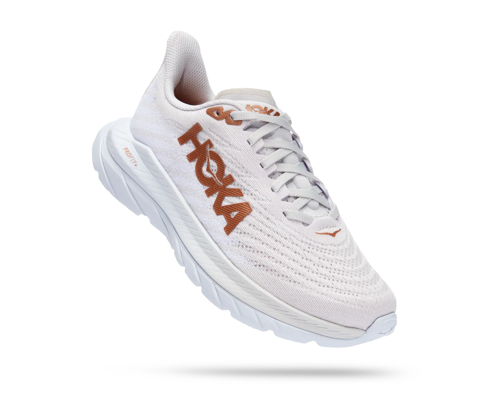 Hoka Mach 5 White and Yellow Athletic Sneakers size 9D Hoka WOMEN main image 3