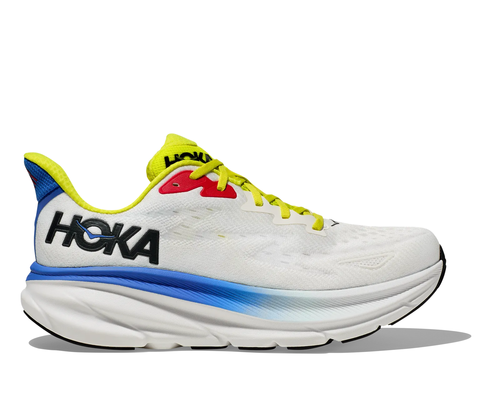 HOKA Men's Clifton 9 BLANC DE BLANC / VIRTUAL BLUE