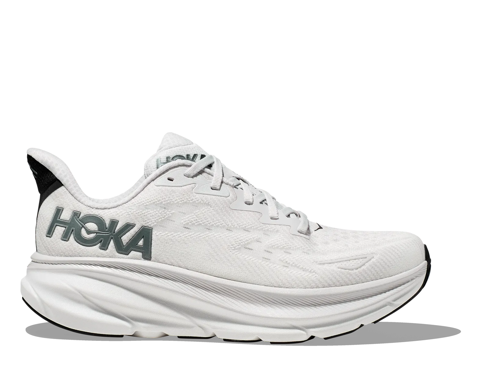 Hoka MEN'S CLIFTON 9 NIMBUS CLOUD / STEEL WOOL