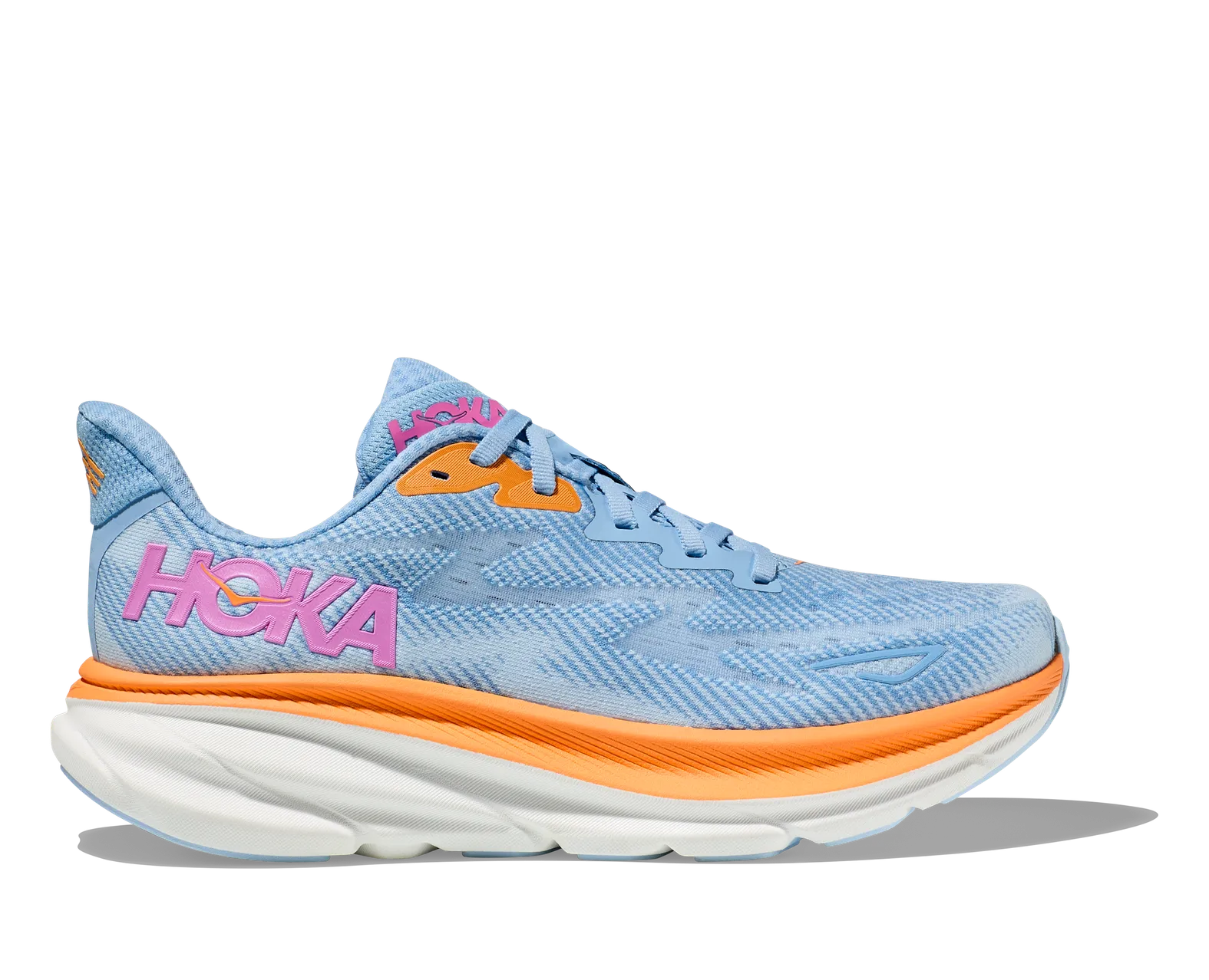 HOKA WOMEN'S CLIFTON 9 AIRY BLUE/ICE WATER