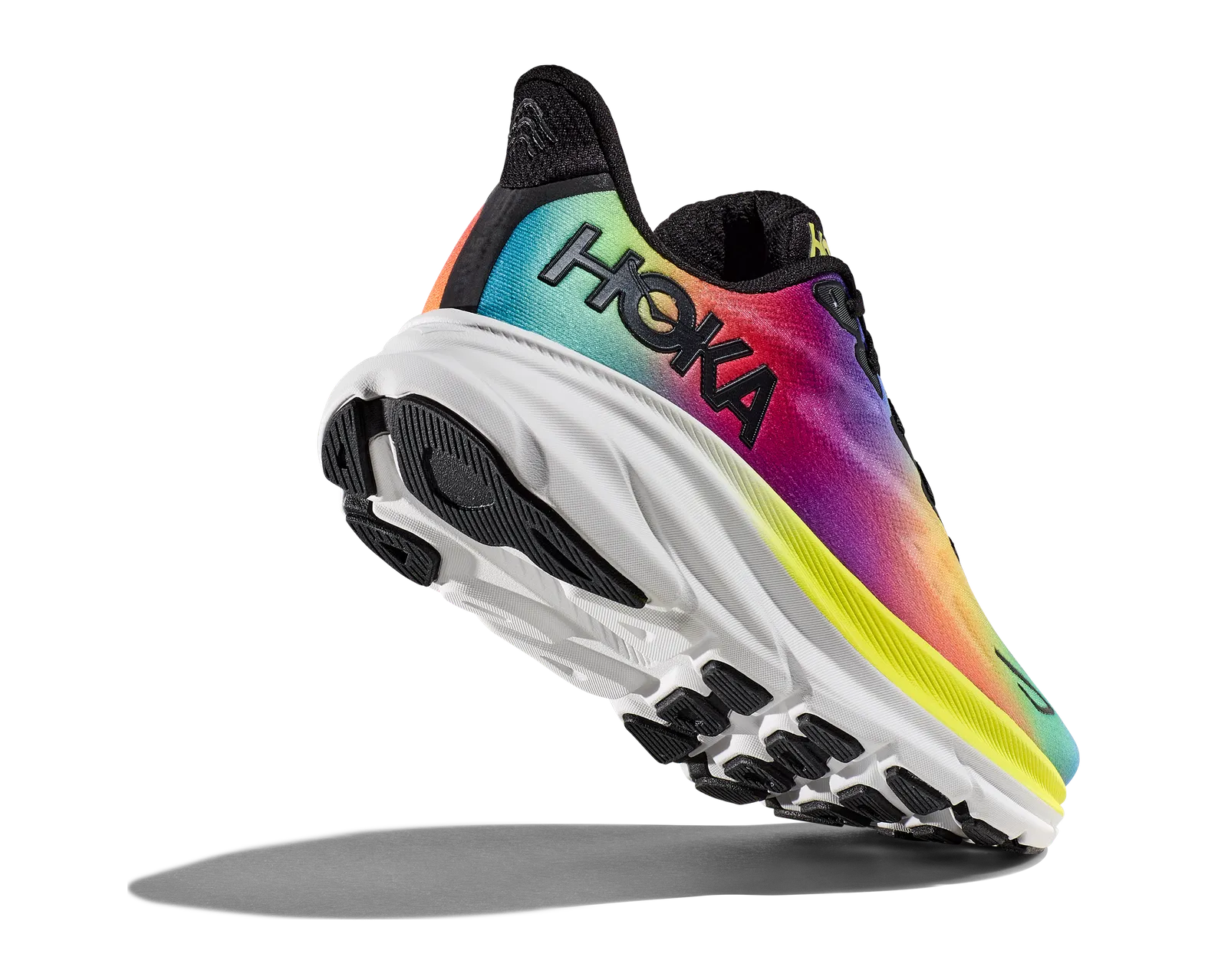 HOKA Women's Clifton 9 Black/Multicolor