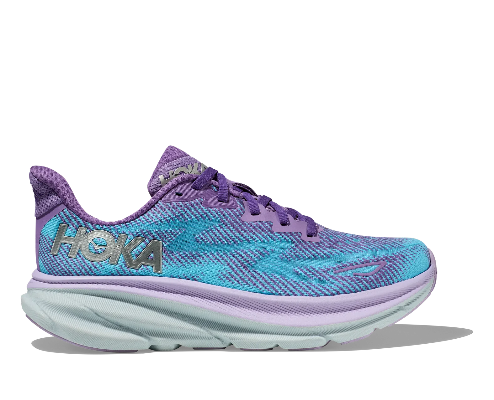 HOKA WOMEN'S CLIFTON 9 CVPL CHALK VIOLET/PASTEL LILAC
