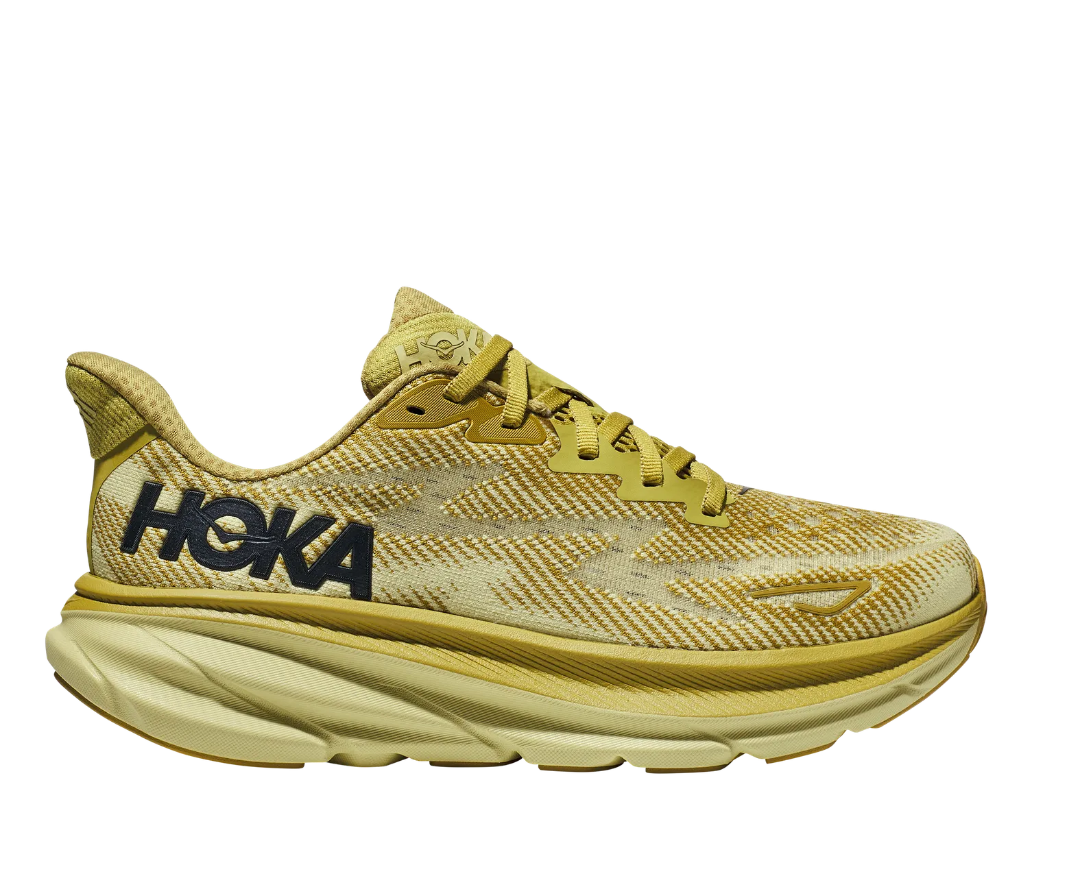 HOKA Women's CLIFTON 9 GLCR Golden Lichen/Celery Root