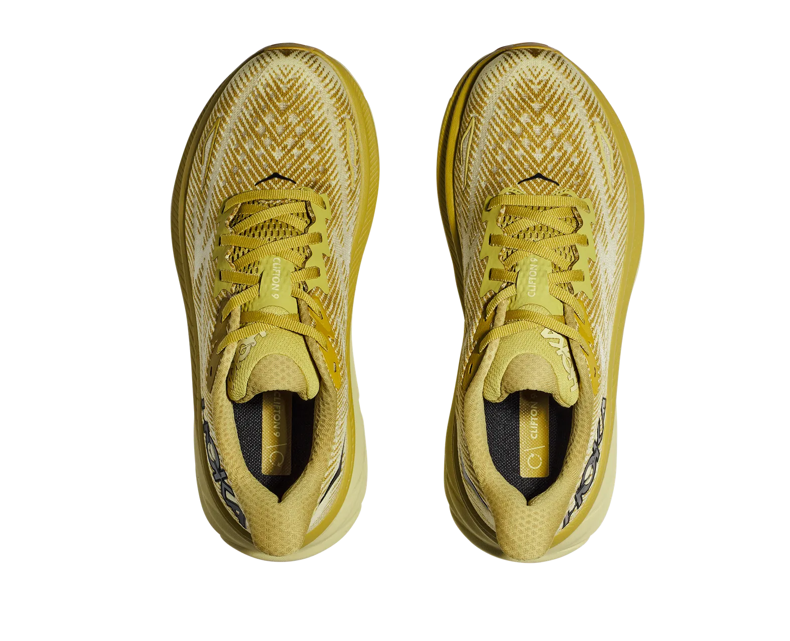 HOKA Women's CLIFTON 9 GLCR Golden Lichen/Celery Root