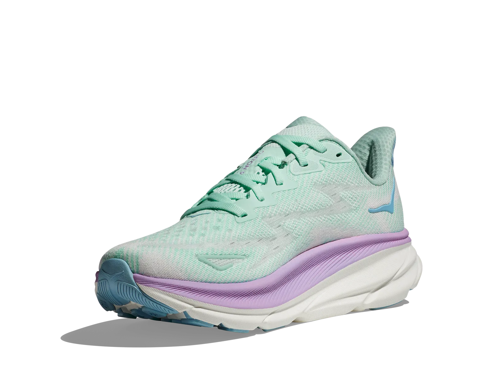 Hoka WOMEN'S CLIFTON 9 SUNLIT OCEAN / LILAC MIST