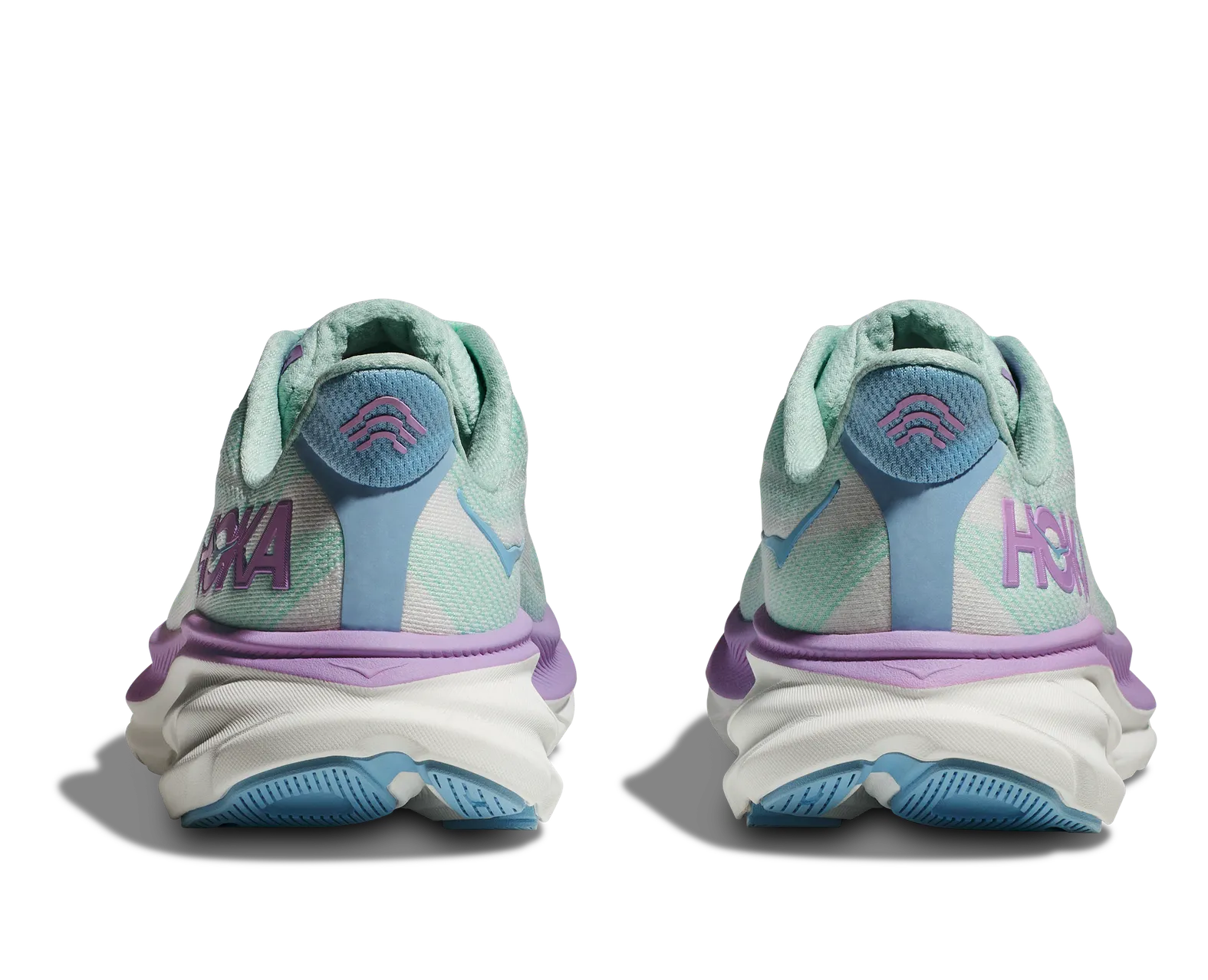 Hoka WOMEN'S CLIFTON 9 SUNLIT OCEAN / LILAC MIST