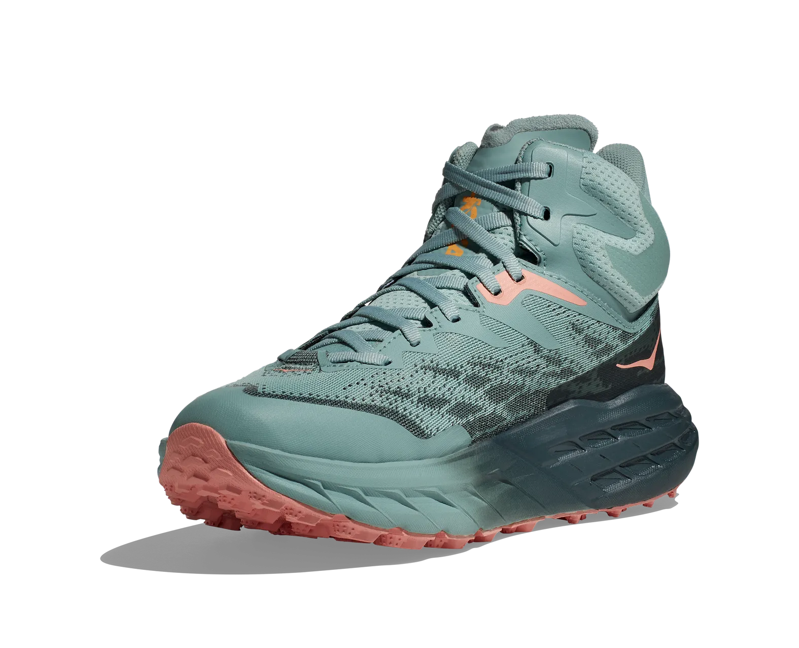 Hoka Women's Speedgoat 5 Mid GTX agave/spruce