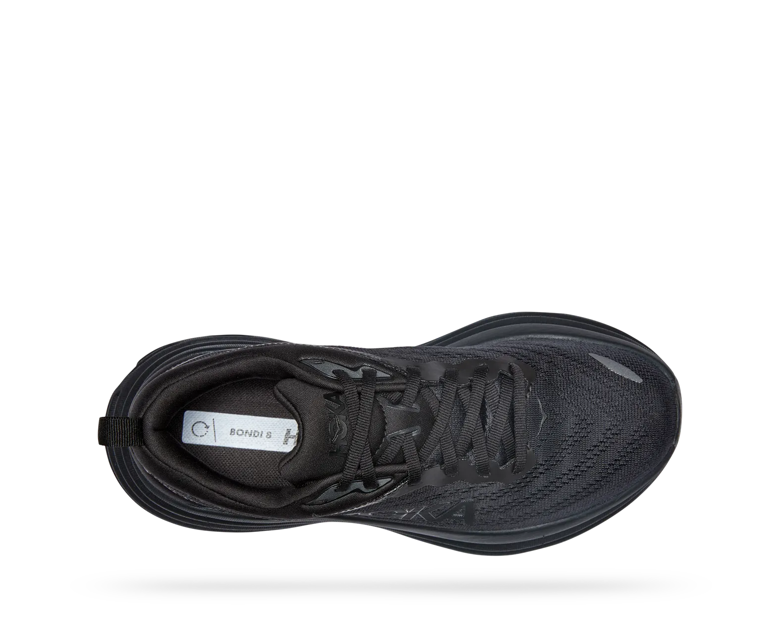 靴 HOKA BONDI 8 Black / Black 24cm Hoka Men Bondi 8 Black / Black '24 | Sneaker District COM
