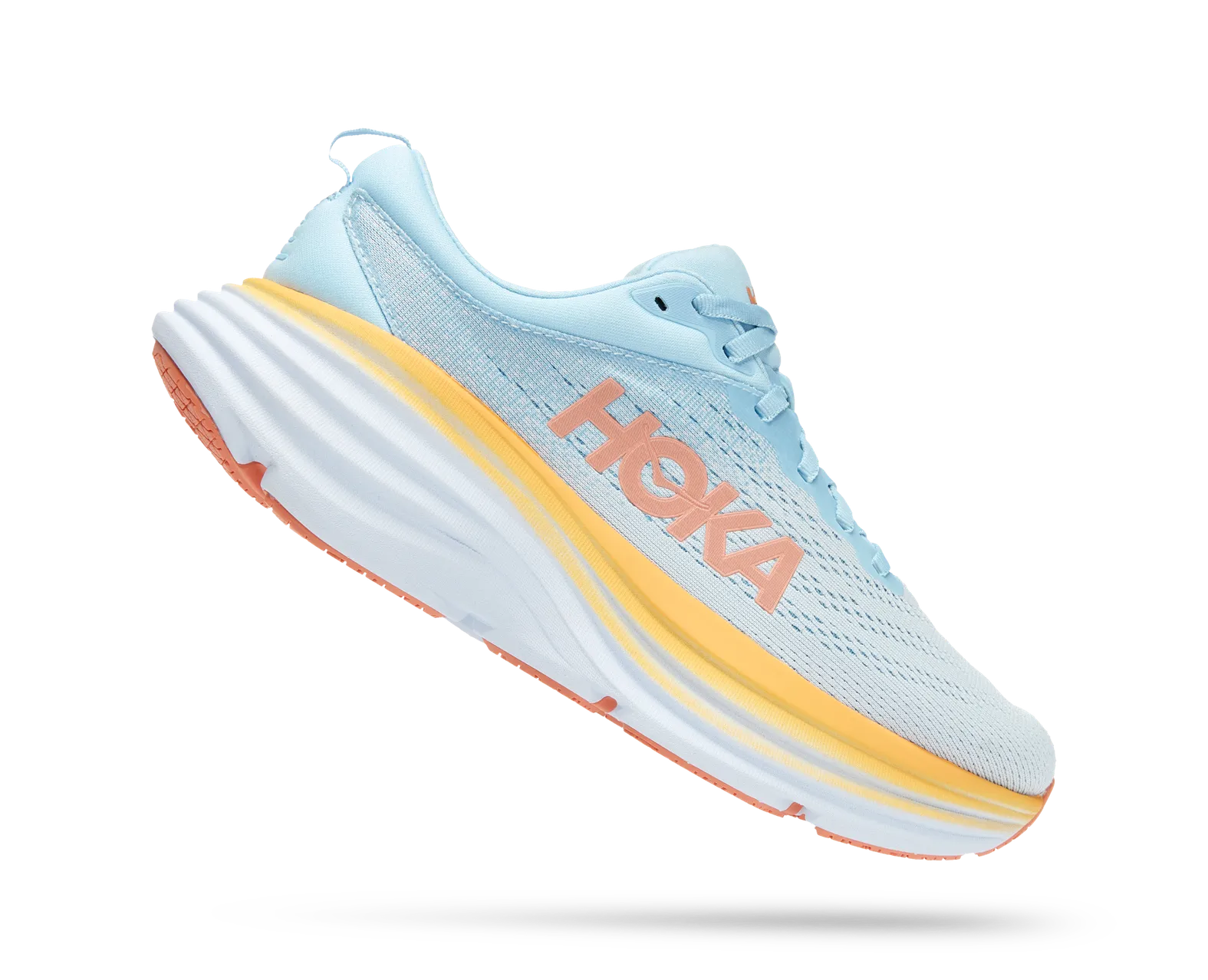 HOKA Women's bondi 8 SSCA Blue/Yellow