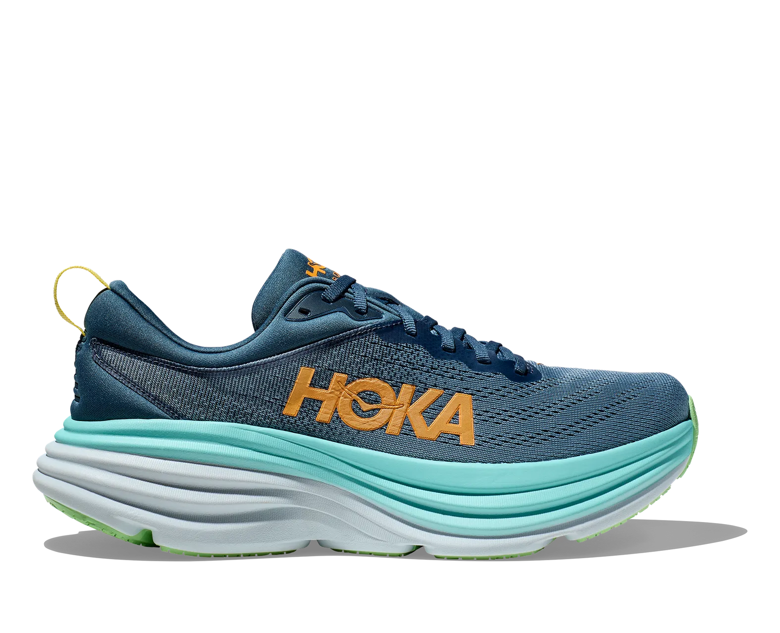 HOKA M. BONDI 8 WIDE REAL TEAL/SHADOW