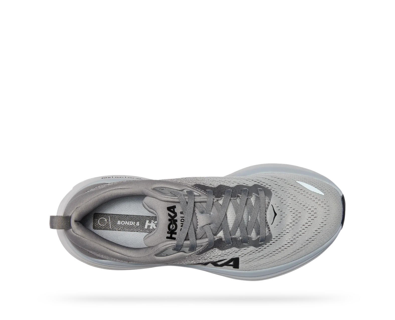 HOKA Men's Bondi 8 Sharkskin / Harbor Mist