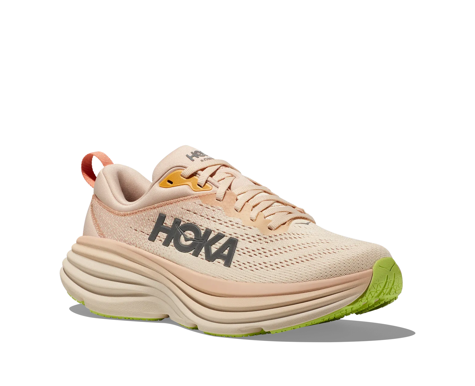 HOKA W. BONDI 8 WIDE CREAM/VANILLA