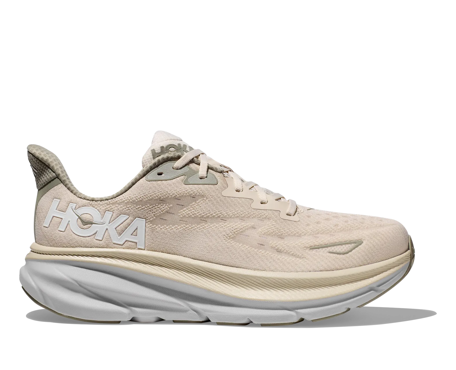 シューズ HOKA ONE ONE - CLIFTON 9 WIDE Hoka Men's Clifton 9 Wide OKB OatMilk/Barley