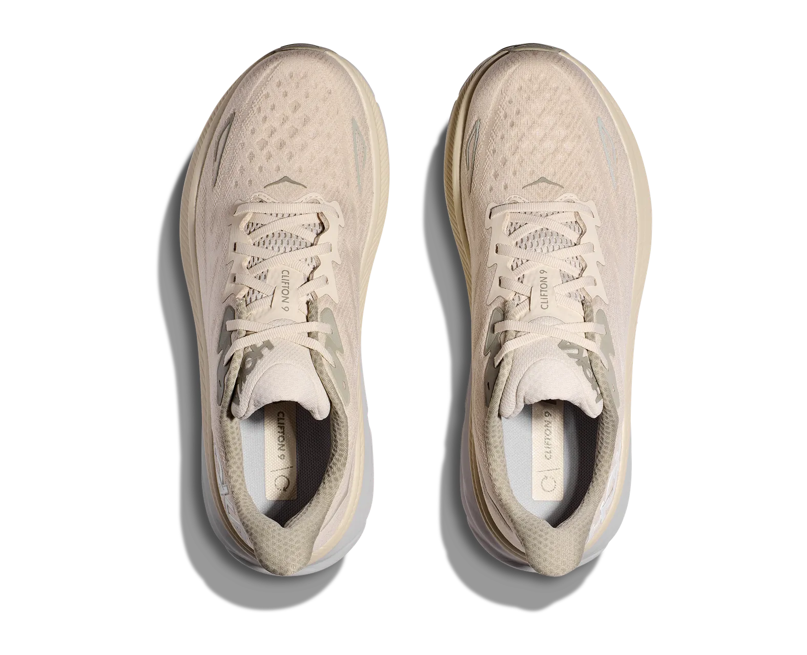 Hoka Men's Clifton 9 Wide OKB OatMilk/Barley