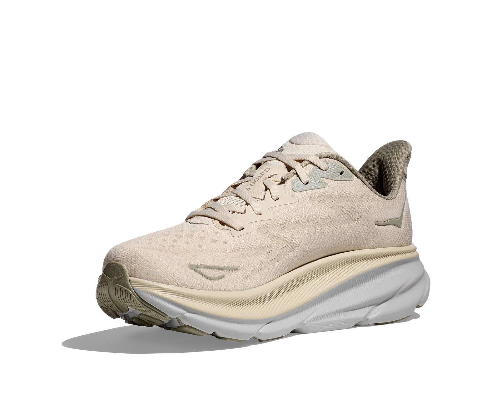 Hoka Men's Clifton 9 Wide OKB OatMilk/Barley