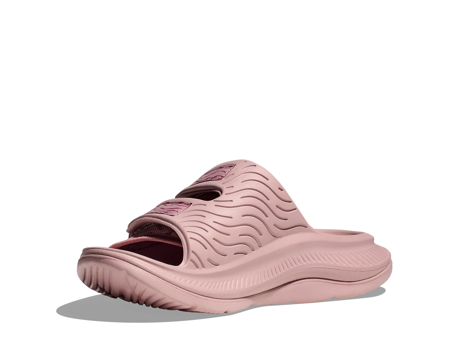 HOKA Gender Inclusive Ora Luxe Slide Sandal NWT W 16 / M 14 Pink Pale Mauve All Gender Ora Athletic Slide | HOKA® main image 3