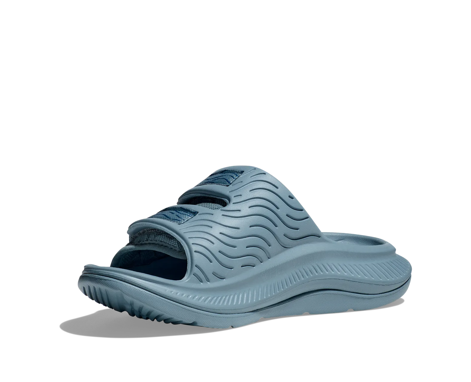HOKA ALL GENDER ORA LUXE STONE BLUE / BLUESTEEL