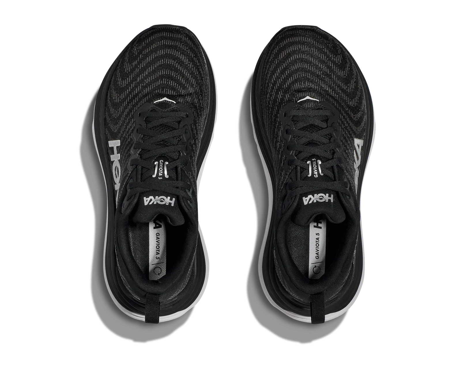 Hoka One Gaviota 5 Men’s SZ 10B Black/White Running Shoes 1134235 BWHT HOKA M GAVIOTA 5 BWHT BLACK/WHITE main image 4