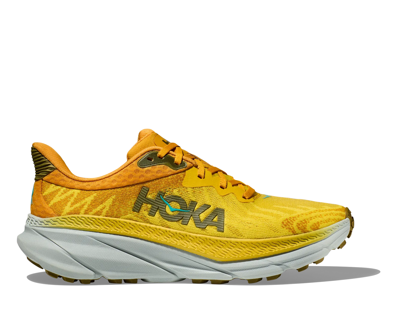 HOKA MEN'S CHALLENGER 7 PASSION FRUIT / GOLDEN YELLOW