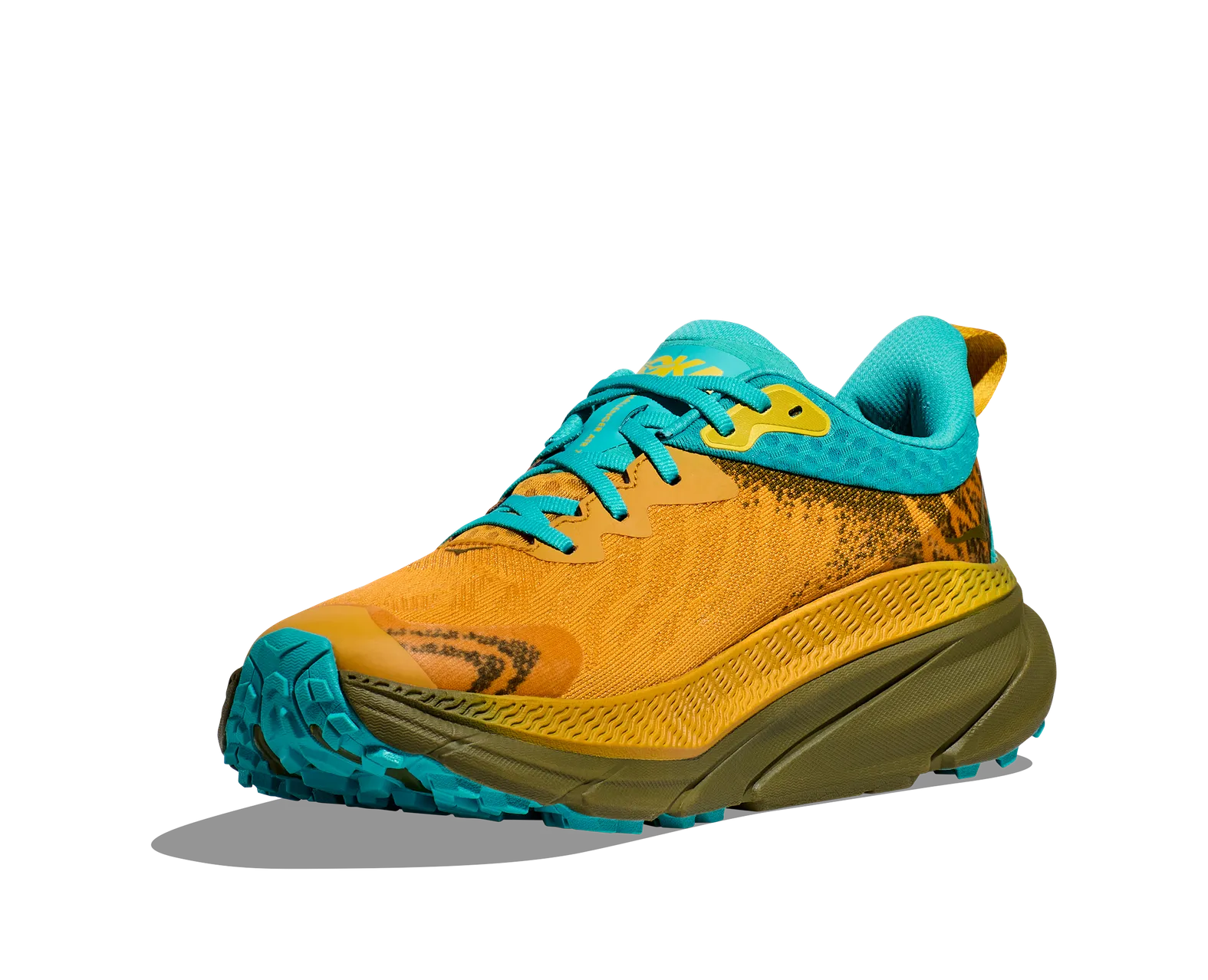 HOKA MEN'S CHALLENGER 7 GTX GOLDEN YELLOW / AVOCADO