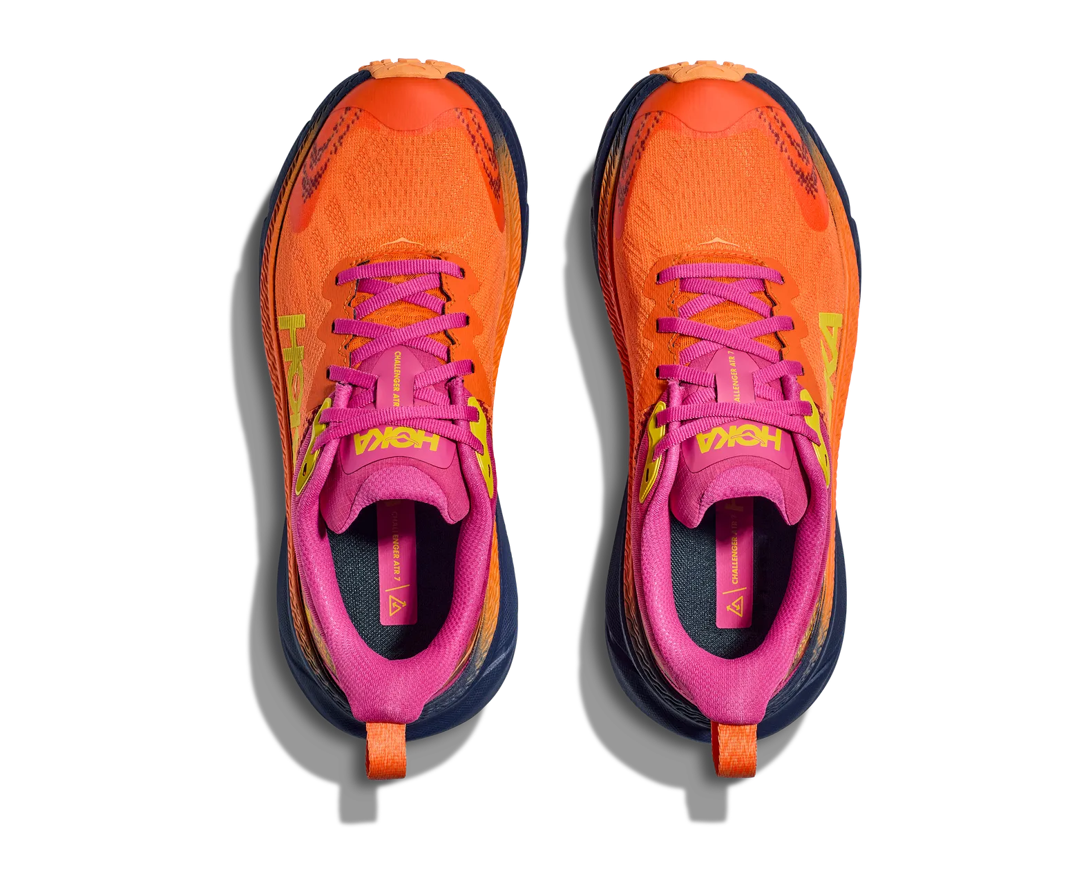 HOKA WOMEN'S CHALLENGER 7 GTX VIBRANT ORANGE / PINK YARROW