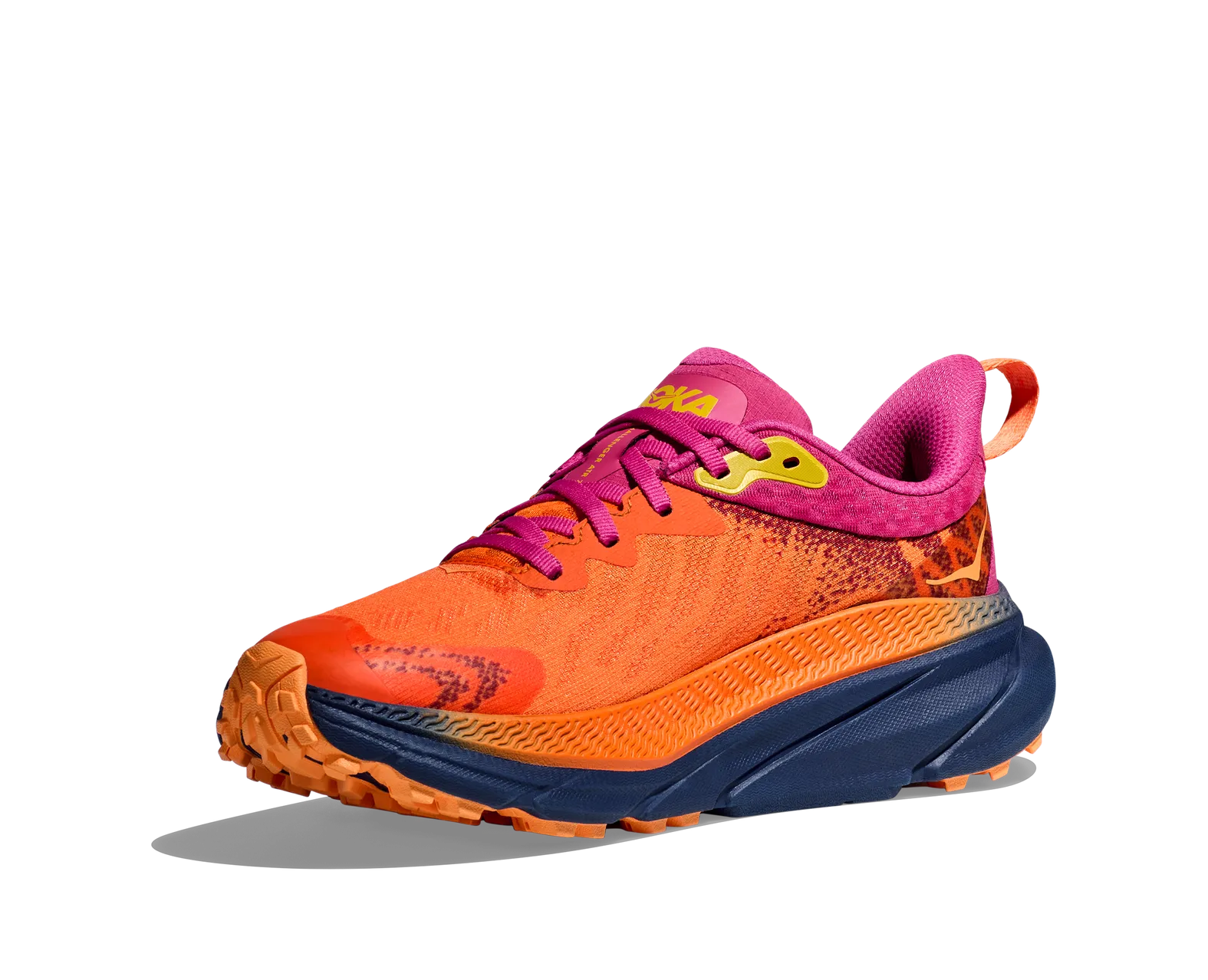 HOKA WOMEN'S CHALLENGER 7 GTX VIBRANT ORANGE / PINK YARROW