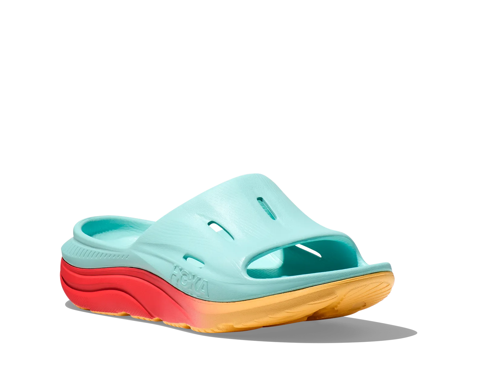 Hoka UNISEX ORA RECOVERY SLIDE 3 CLOUDLESS / CERISE