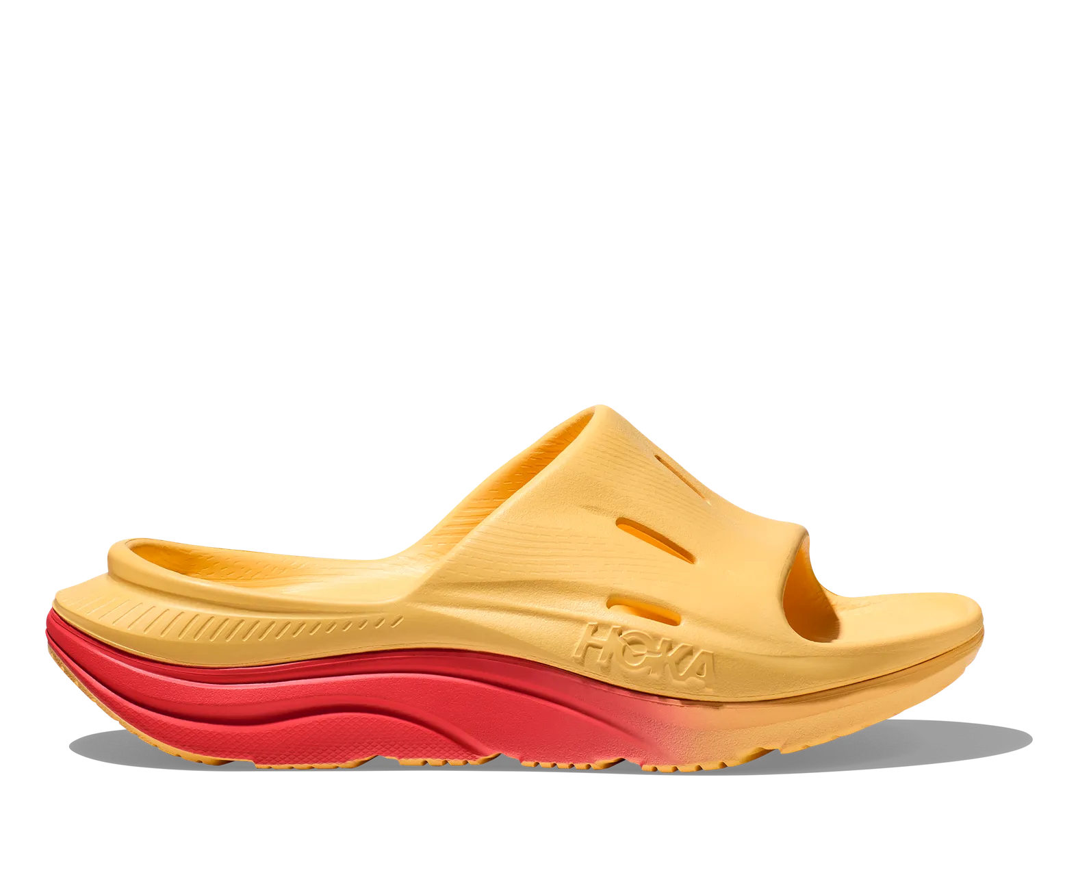 HOKA All Gender ORA RECOVERY SLIDE 3 POPPY / CERISE display picture 1