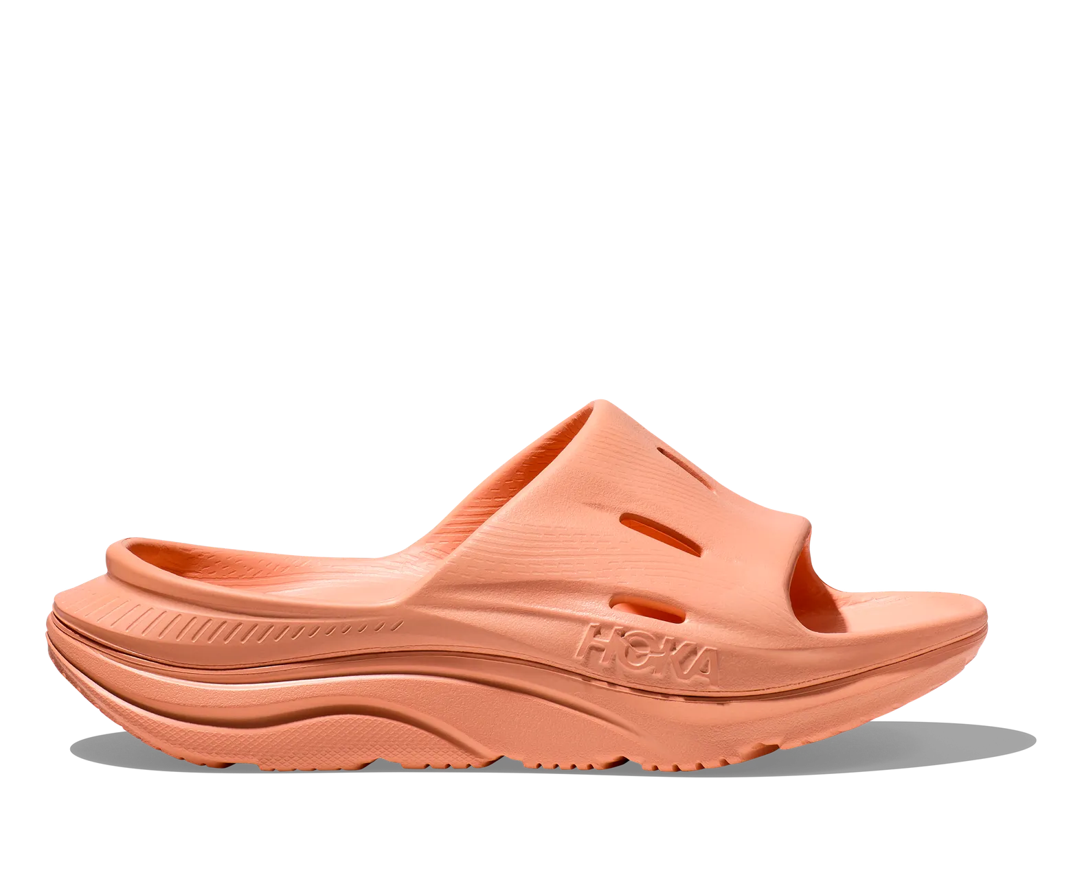 Hoka Unisex Ora Recovery Slide 3 Papaya/Papaya display picture 1
